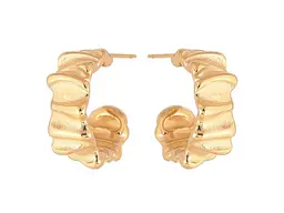 Сережки Xuping пусети Позолота 14K "Декоративні дуги" (310703)