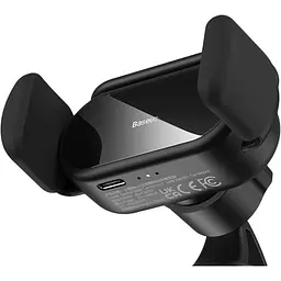 Автотримач Baseus Steel Cannon Pro Black (SUGP010001) [134766] - мініатюра 5