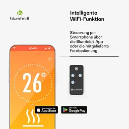 Інфрачервоний обігрівач Blumfeldt Gold Bar Slim (10046346) - мініатюра 2