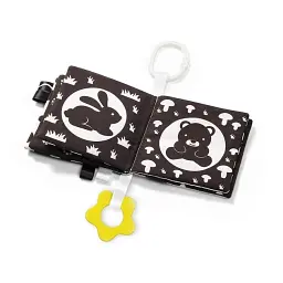 Розвиваюча м'яка книжка BabyOno Black&White - мініатюра 6