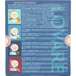 Набір чай чорний Lovare Bergamot Assorted 64 г (32 шт. х 2 г) (881158) - мініатюра 3