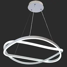 Стильна підвісна LED-люстра Art 2463/800 WH - мініатюра 2