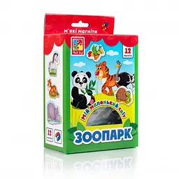 Мій маленький світ на магнітах Зоопарк Vladi Toys VT3106-10 shop (4820195053133) - мініатюра 1