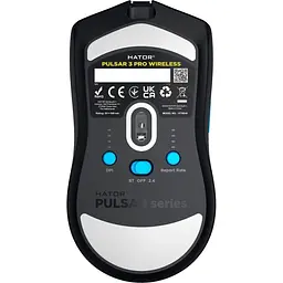 Bluetooth миша HATOR Pulsar 3 Pro Wireless HTM640 Black UA - мініатюра 5