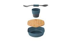 Набір туристичного посуду Robens Leaf Meal Kit Ocean Blue (690277) - мініатюра 7