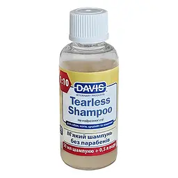 Шампунь Davis Tearless Shampoo Девіс Без Сліз для собак, цуценят, котів і кошенят (концентрат) 50 мл (TSR50)