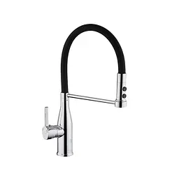 Змішувач для кухні Kroner KRP Ersel - C03111BLK Хром