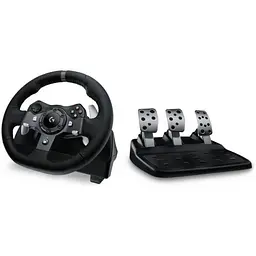 Кермо та педалі Logitech G920 Driving Force (941-000123) - мініатюра 3