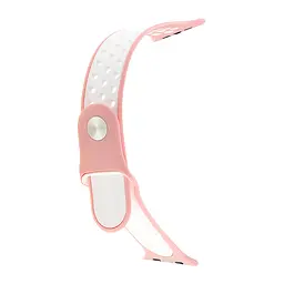 Ремінець Nike Sport Apple Watch 42/44/45/46/49 mm Pink White - мініатюра 2