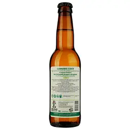 Сидр Holiday Brewery Cannabis, напівсолодкий 6% 0.33 л - мініатюра 2