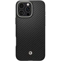 Чохол Spigen Enzo Aramid with MagSafe для Apple iPhone 16 Pro Max Black Natural (ACS08501) [117848] - мініатюра 1
