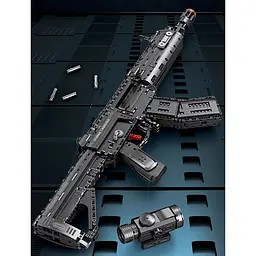 Конструктор Reobrix Гвинтівка QBU-191 з функціональним механізмом (77024) [171509] - мініатюра 5