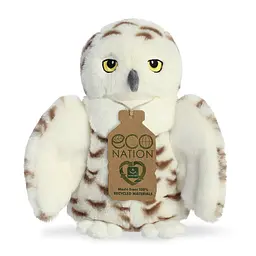 Іграшка AURORA ECO Снігова сова 20 см AURORA Art.200116A - мініатюра 1
