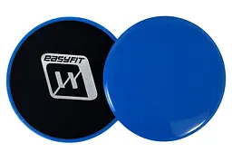 Диски для глайдингу EasyFit сині (пара) (EF-1425-BL)