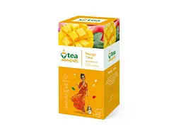Чай пакетований фруктовий та трав'яний Tea Moments Mango Time 35,2 г) (1,6) NEW 22 пакетиків