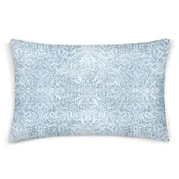 Комплект постільної білизни Cosas Floral breeze CS6 Сімейний небесний (FloralBreeze_El180x30-68Sky_160x2) - мініатюра 4