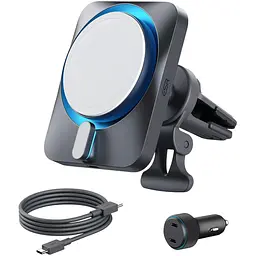 Автомобільний зарядний пристрій ESR 15W Car Charger with MagSafe + CryoBoost Cool Grey (2B5130102) - мініатюра 7