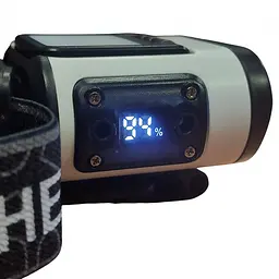 Акумуляторний налобний ліхтар із датчиком руху T152 є червоне світло - мініатюра 4