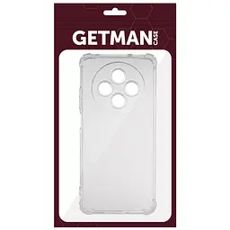 TPU чохол GETMAN Ease logo посилені кути Full Camera для Oppo Reno 12 F 4G/5G Безбарвний (прозорий) - мініатюра 5