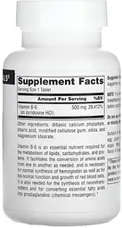 Вітаміни та мінерали Source Naturals Vitamin B-6 500 mg, 100 таблеток - мініатюра 2