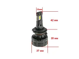 Автолампа Decker LED PL-03 5K H7 - мініатюра 4