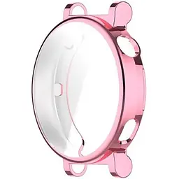 Чохол-накладка DK Silicone Face Case для Huawei Watch GT 4 41mm (pink rose) - мініатюра 3