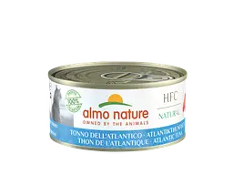 Консервований корм Almo Nature з атлантичним тунцем для дорослих кішок (150 гр.)