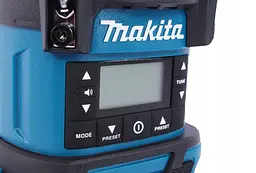 Радіоприймач з ліхтарем акумуляторний Makita DMR055 (LXT, FM/AM, 3 Вт, 260 Лм, без акумуляторів та зарядного пристрою) - мініатюра 6