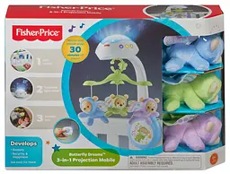 Мобіль з пультом керування Fisher-Price Сон метелика (CDN41) - мініатюра 7