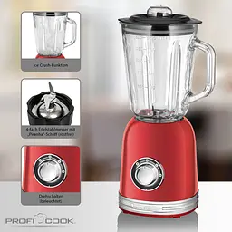 Блендер стаціонарний PROFI COOK PC-UM 1195 Red - мініатюра 3