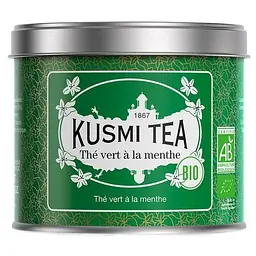 Чай зелений Kusmi Tea Spearmint М'ята органічний, 100 г