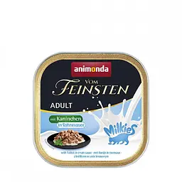 Вологий корм для кішок Animonda Vom Feinsten Adult with rabbit in cream sauce з кроликом у вершковому соусі 100 г (арт.AM-83037)