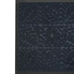 Килимок придверний Eco Fabric Листя з кромкою синій 40 х 60 см (4060-109) - мініатюра 6