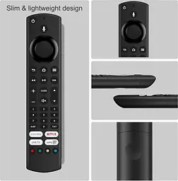 Дистанційний голосовий пульт RM-C3253 для телевізорів JVC Smart TV Fire TV - мініатюра 2