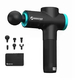 Масажний пістолет Booster М2 2500 мАг Massage Gun Чорний (1311914578) - мініатюра 2