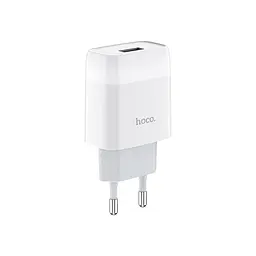 Зарядний пристрій HOCO C72A Glorious USB 10.5 Вт білий (6931474712899)