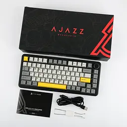 Ігрова магнітна клавіатура AJAZZ AK820 Max / Дротове підключення / Magnetic Yellow Switch, Темно-сірий - мініатюра 6