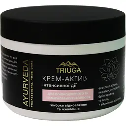 Крем-актив для волосся Triuga Ayurveda Глибоке відновлення і живлення 300 мл