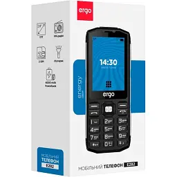 Мобільний телефон ERGO E282 Dual Sim Black - мініатюра 6