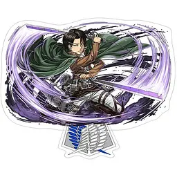 Акрилова фігурка Атака титанів Леві Аккерман Attack on Titan Levi Ackerman 10 см