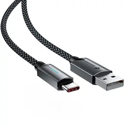 Кабель USB 2.0 AM-Type-C M, 1.2 м, 60W C19-04 Чорний Acefast - мініатюра 3