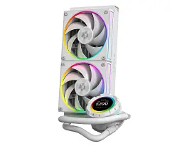 Система рідинного охолодження ID-Cooling SL240 WHITE - мініатюра 2