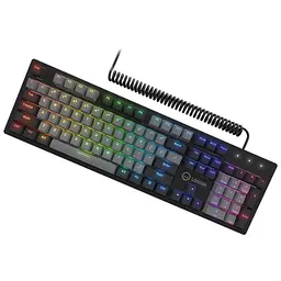 Клавіатура Lorgar Azar 514 RGB USB UA Black (LRG-GK514B-UA) - мініатюра 3