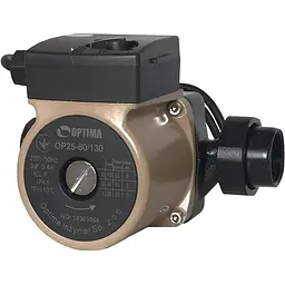 Насос циркуляційний Optima OP25-60 130мм + гайки, + кабель з вилкою - мініатюра 2