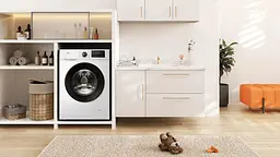 TCL Пральна машина фронтальна, 7кг, 1400, A, 49см, дисплей, пара, інвертор, білий - мініатюра 4