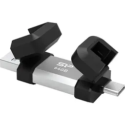 USB 64G SILICON POWER usb3.2+TypeC Mobile C51