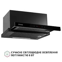 Витяжка телескопічна PERFELLI ISEO 6PSF NERO - мініатюра 5