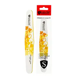 Пилочка для нігтів полірувальна на м'якій основі Salon Professional Natural Care 150х220 пряма