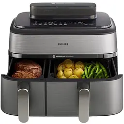 Мультипіч Philips Ovi Dual Steam з двома кошиками 5000 (NA555/00) - мініатюра 5