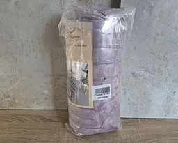 Плед-покривало Koloco королівський шарпей 1-149 смужка 4 см 200х230 ліловий - мініатюра 7